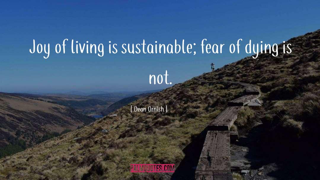 Fear Of Dying quotes by Dean Ornish