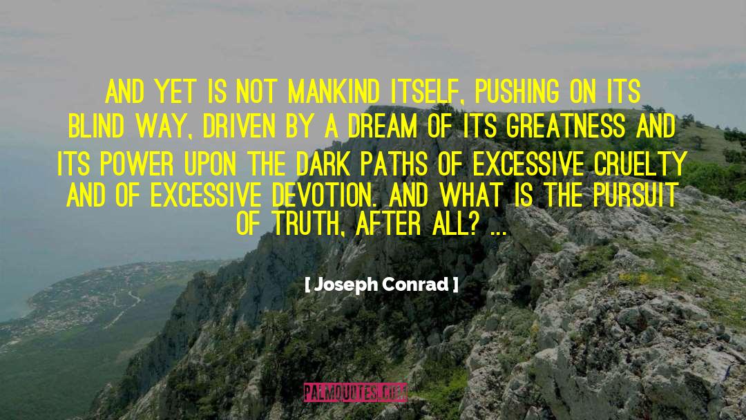 Fear Of Heights quotes by Joseph Conrad