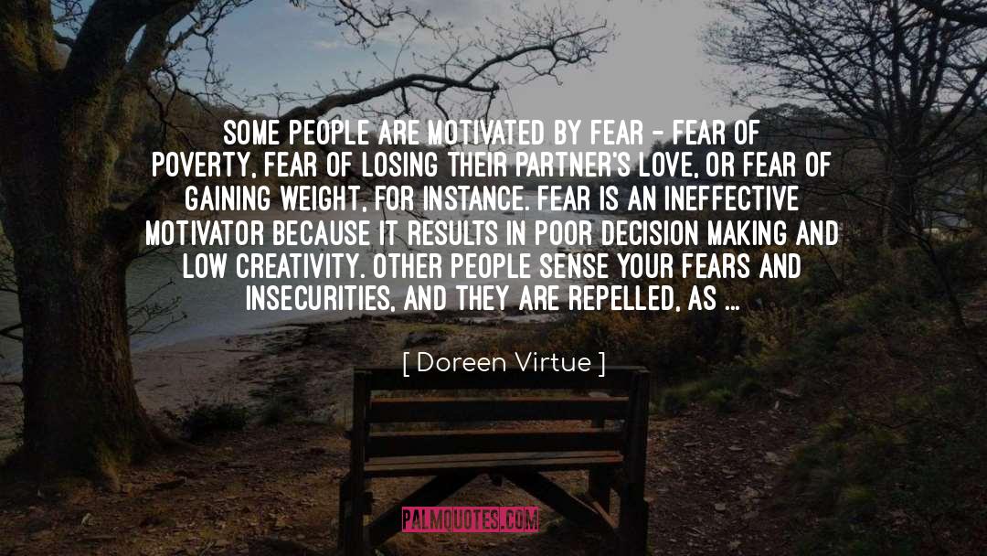Fear Of Losing quotes by Doreen Virtue