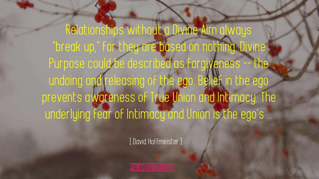 Fear Of Loss quotes by David Hoffmeister