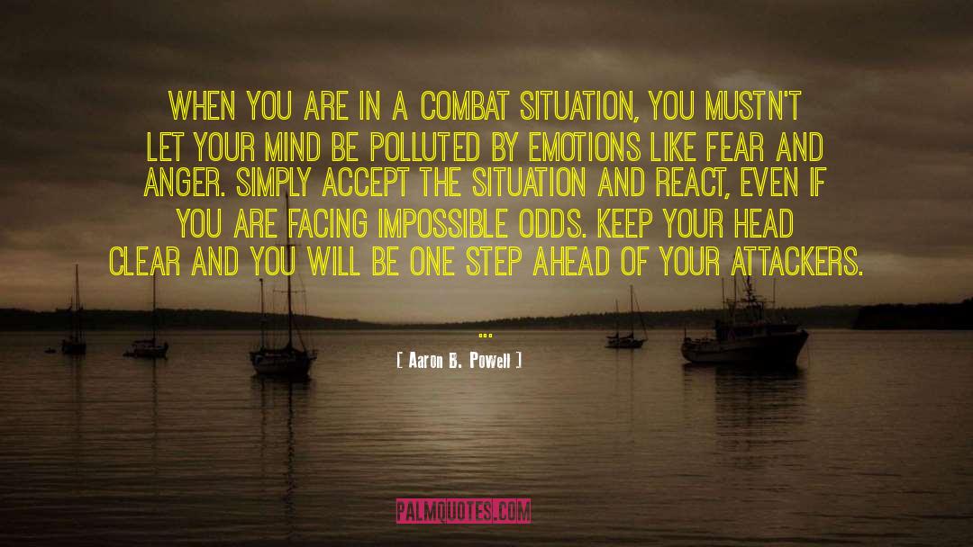 Fear Of Loss quotes by Aaron B. Powell