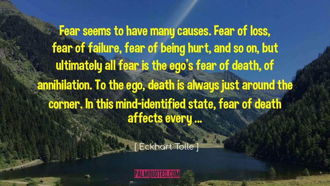 Fear Of Loss quotes by Eckhart Tolle