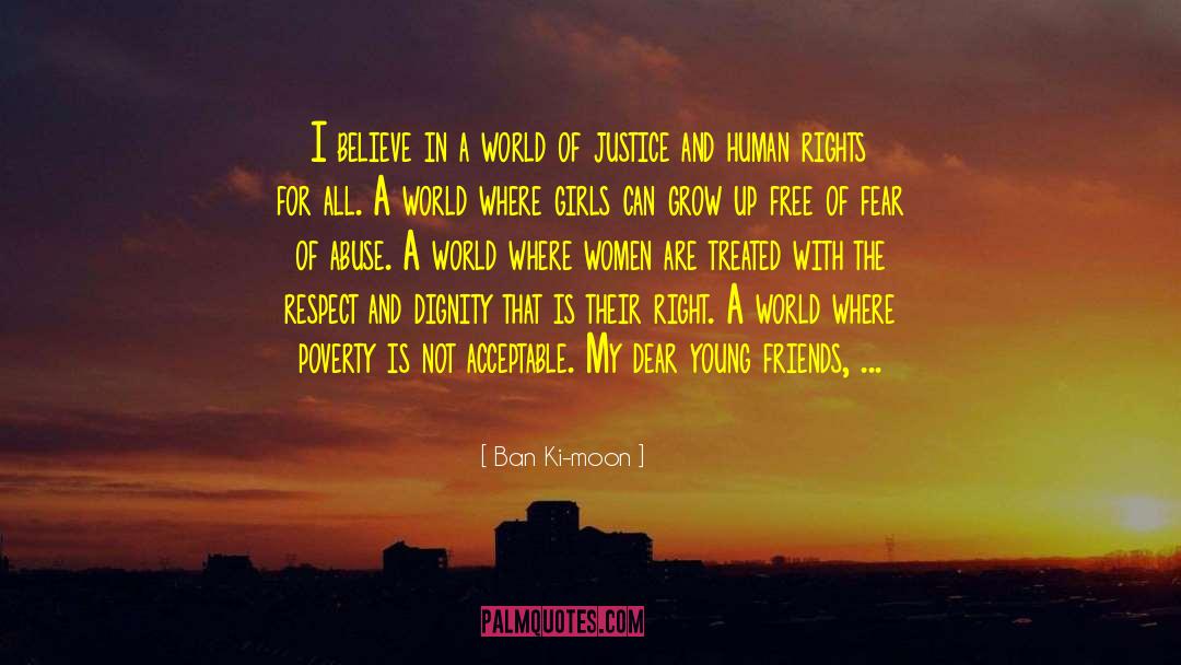 Fear Of Love quotes by Ban Ki-moon