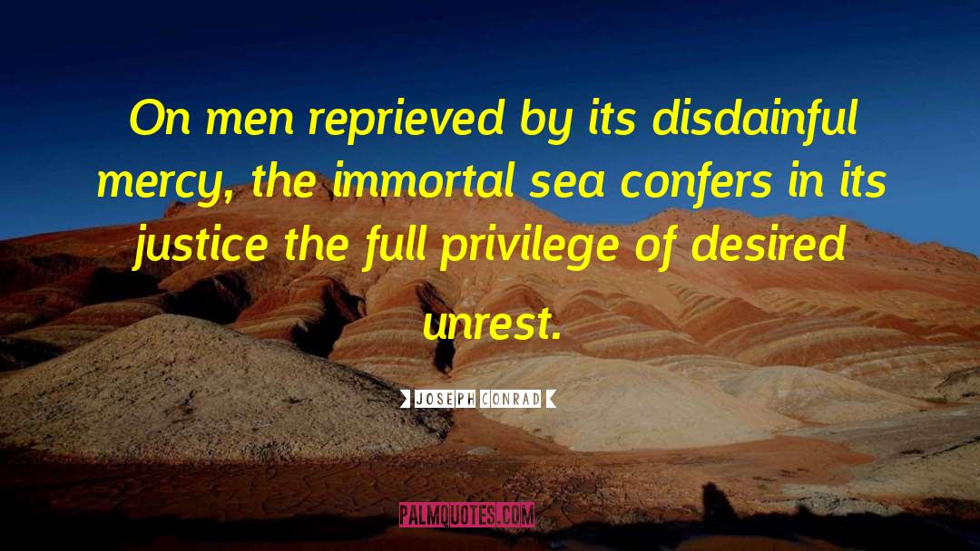 Fear Of Men quotes by Joseph Conrad