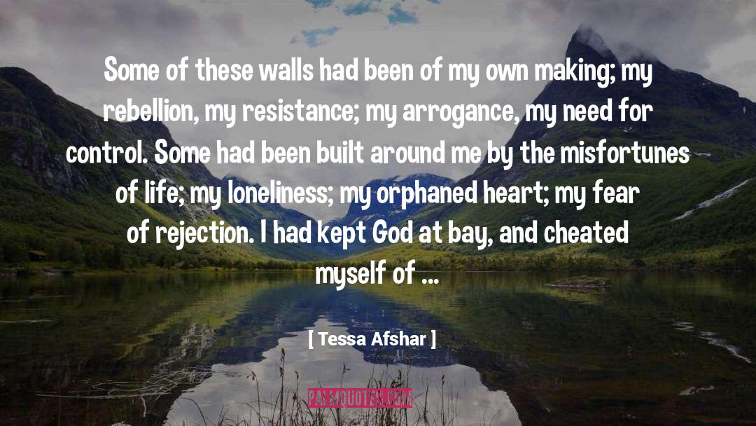 Fear Of Rejection quotes by Tessa Afshar