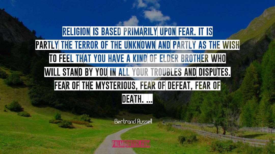 Fear Of Rejection quotes by Bertrand Russell