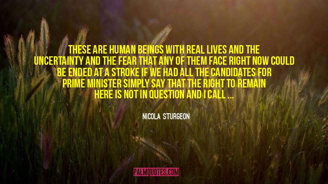Fear Of Rejection quotes by Nicola Sturgeon
