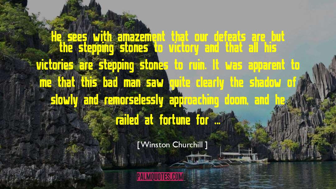 Fear Of Success quotes by Winston Churchill