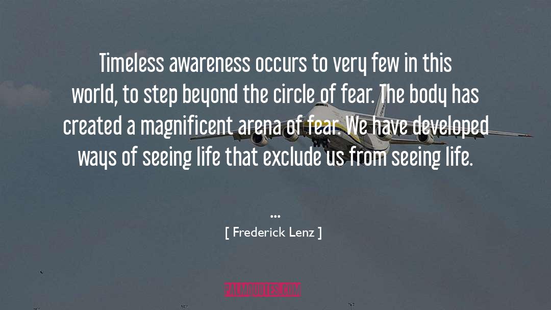 Fear Of The Lord quotes by Frederick Lenz