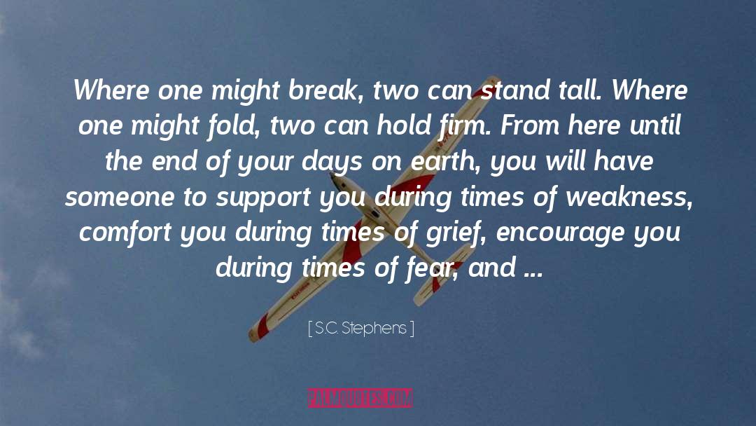 Fear Of Vulnerability quotes by S.C. Stephens