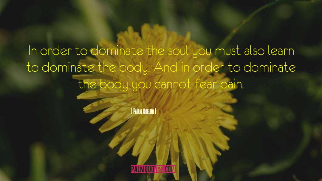 Fear Pain quotes by Paulo Coelho