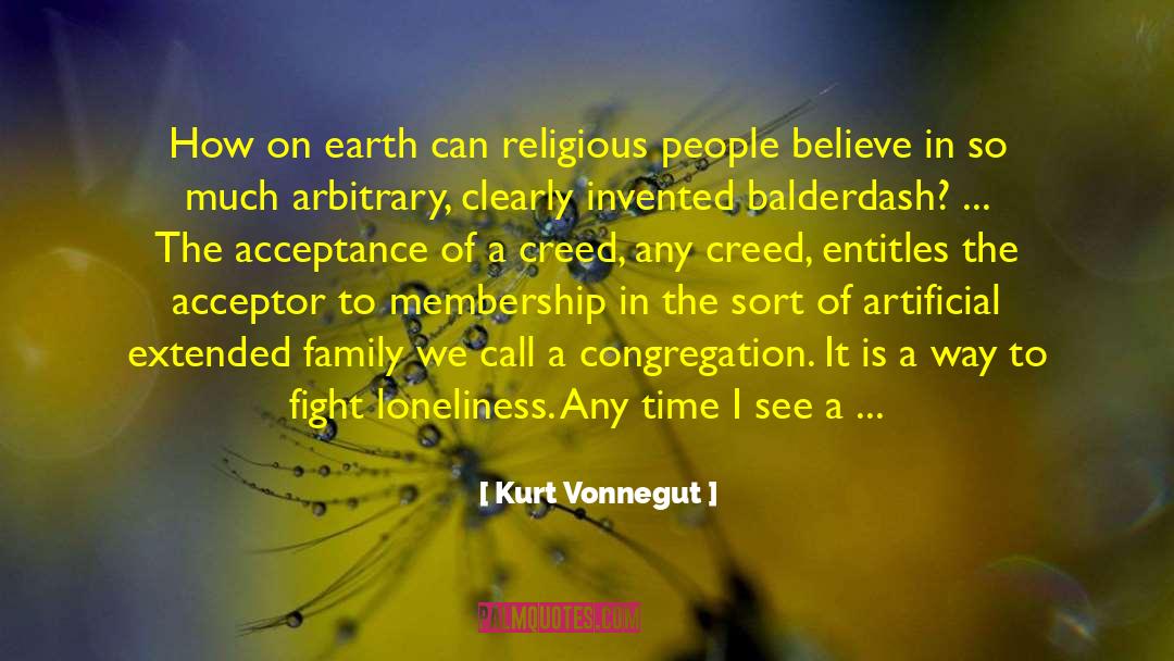 Fear Similarities And Acceptance quotes by Kurt Vonnegut