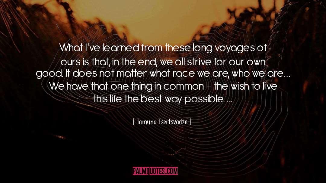 Fear Staying The Same quotes by Tamuna Tsertsvadze
