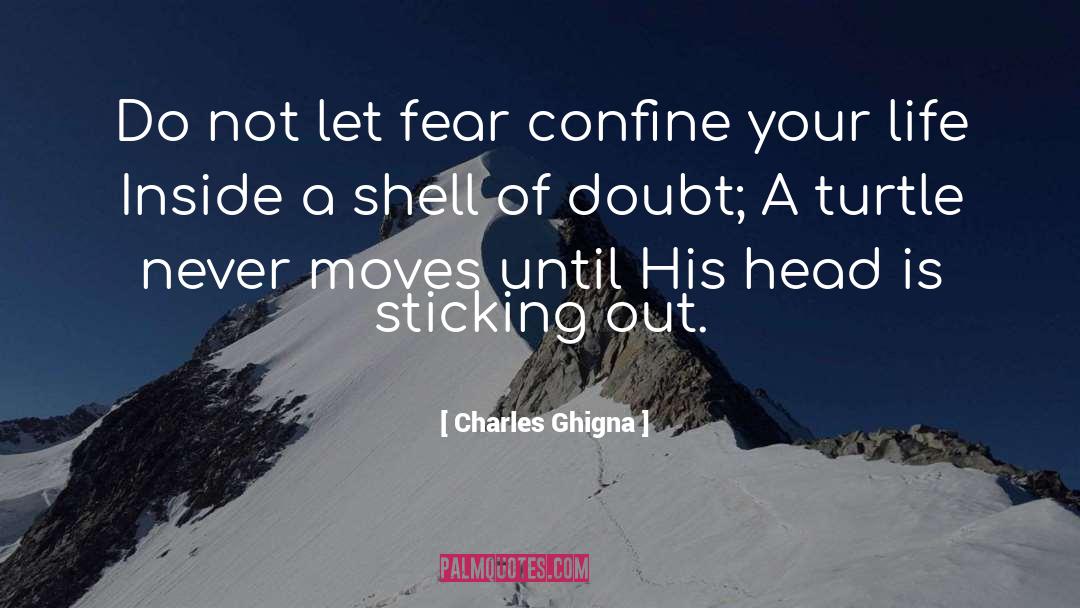 Fear Unknown quotes by Charles Ghigna
