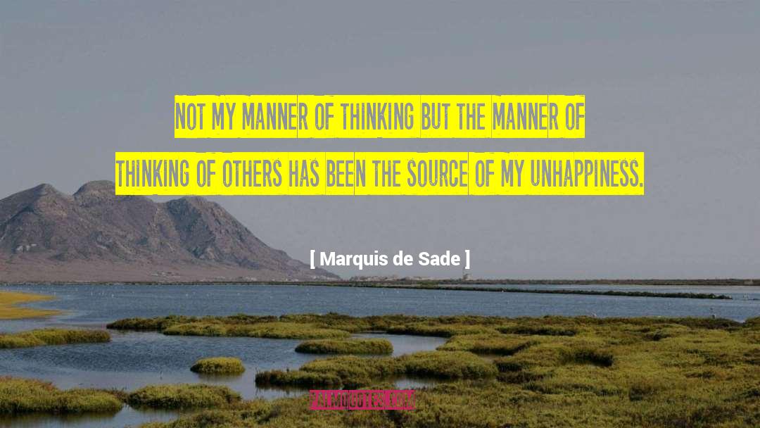 Fearful Thinking quotes by Marquis De Sade