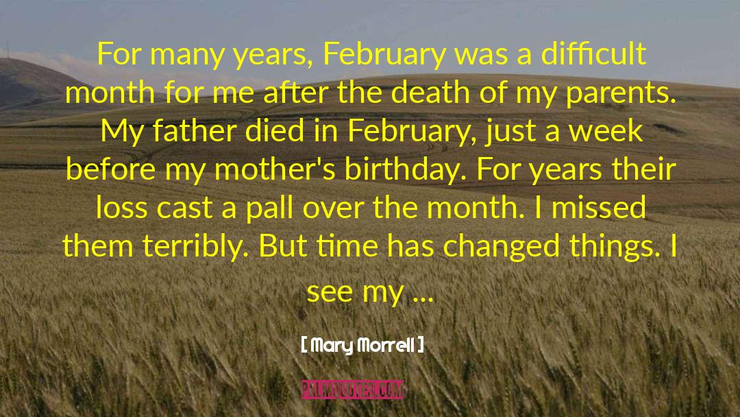 Fearing Death quotes by Mary Morrell