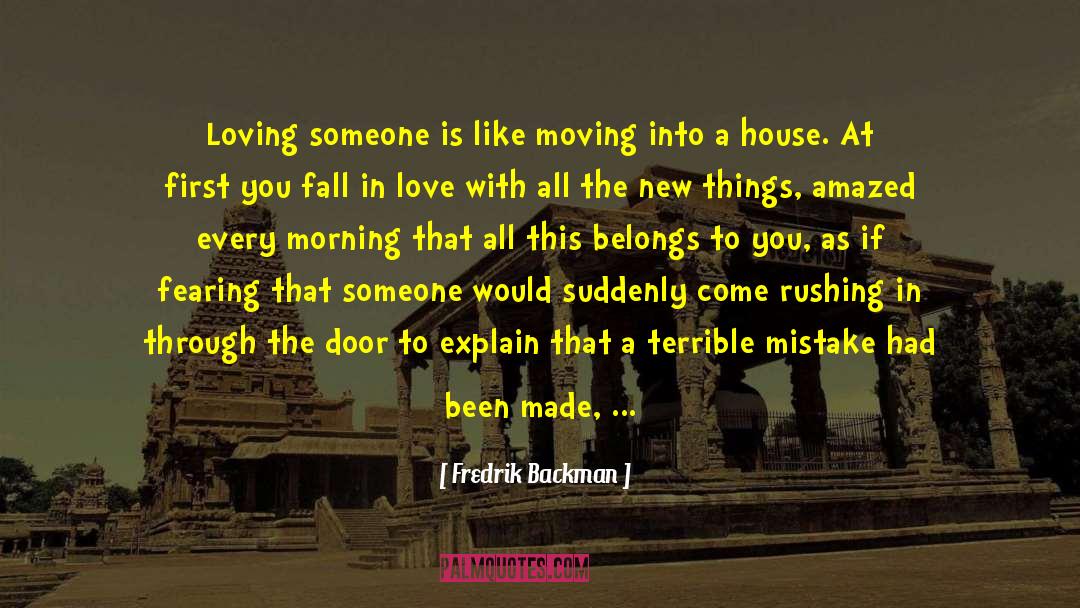 Fearing quotes by Fredrik Backman