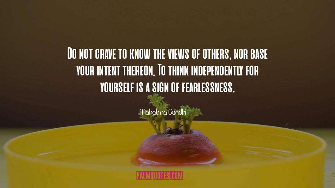 Fearlessness quotes by Mahatma Gandhi