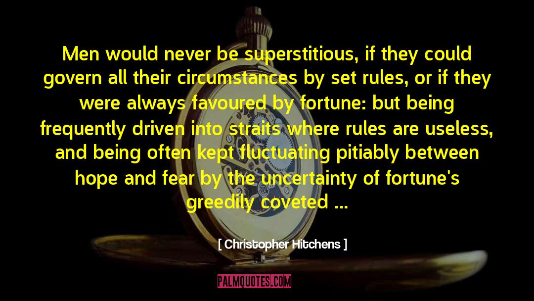 Fears For Sanity quotes by Christopher Hitchens