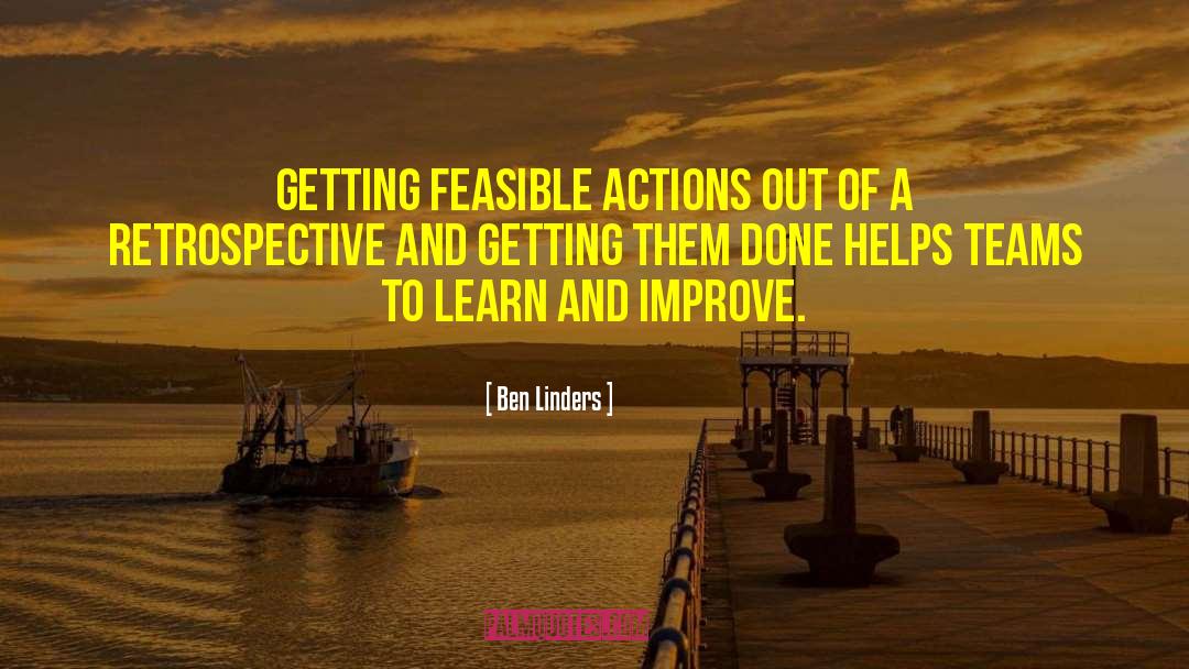 Feasible quotes by Ben Linders