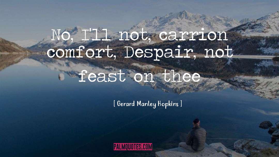 Feast quotes by Gerard Manley Hopkins