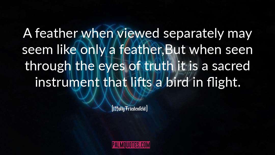 Feather Fans quotes by Molly Friedenfeld