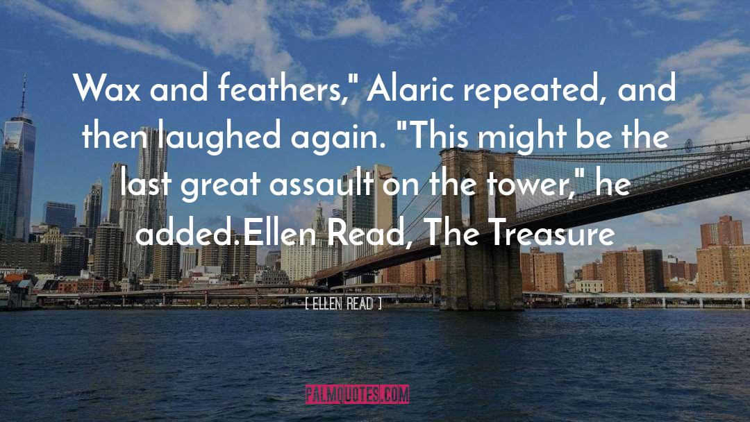 Feathers quotes by Ellen Read