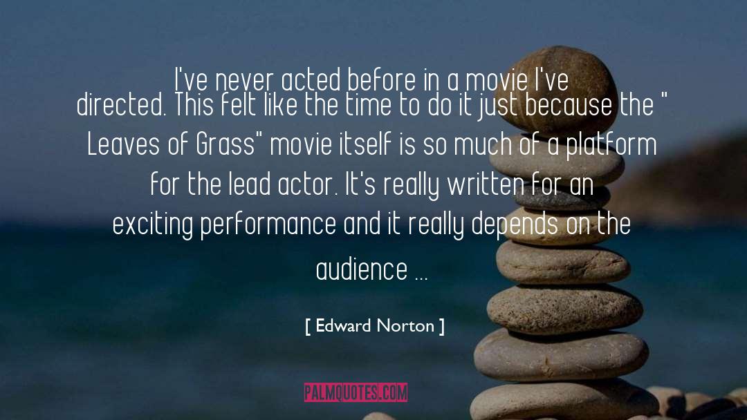 Feats quotes by Edward Norton
