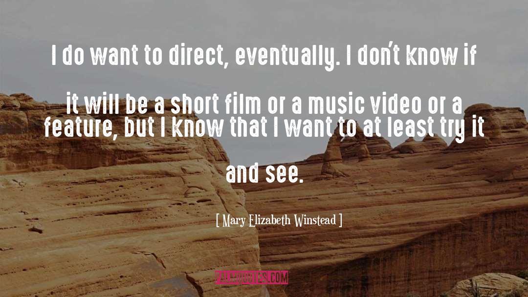 Features quotes by Mary Elizabeth Winstead