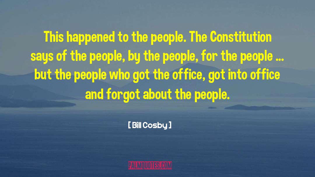 Federal Constitution quotes by Bill Cosby