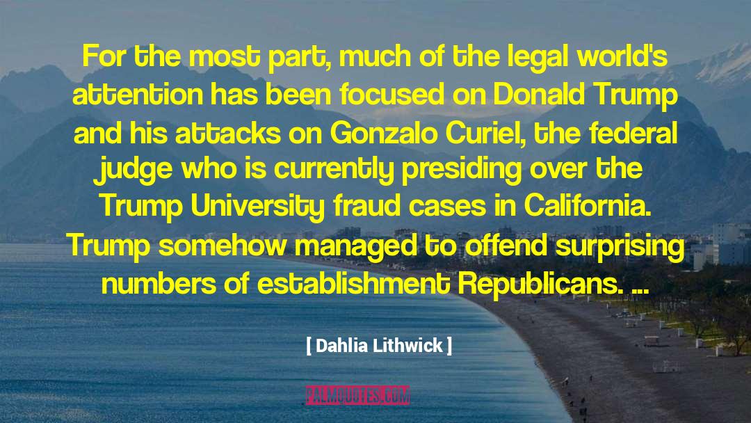 Federal Judges quotes by Dahlia Lithwick