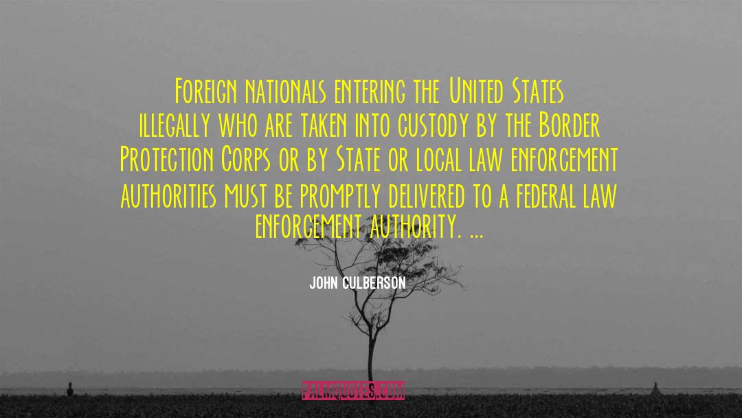Federal Law quotes by John Culberson