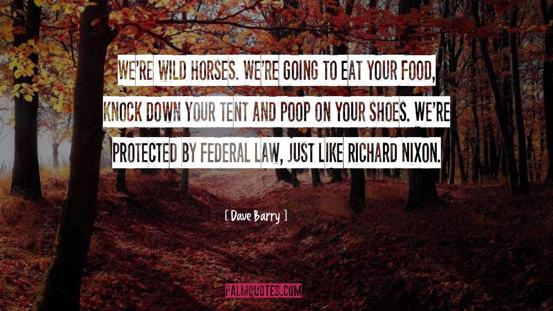 Federal Law quotes by Dave Barry