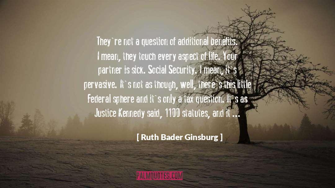 Federal quotes by Ruth Bader Ginsburg