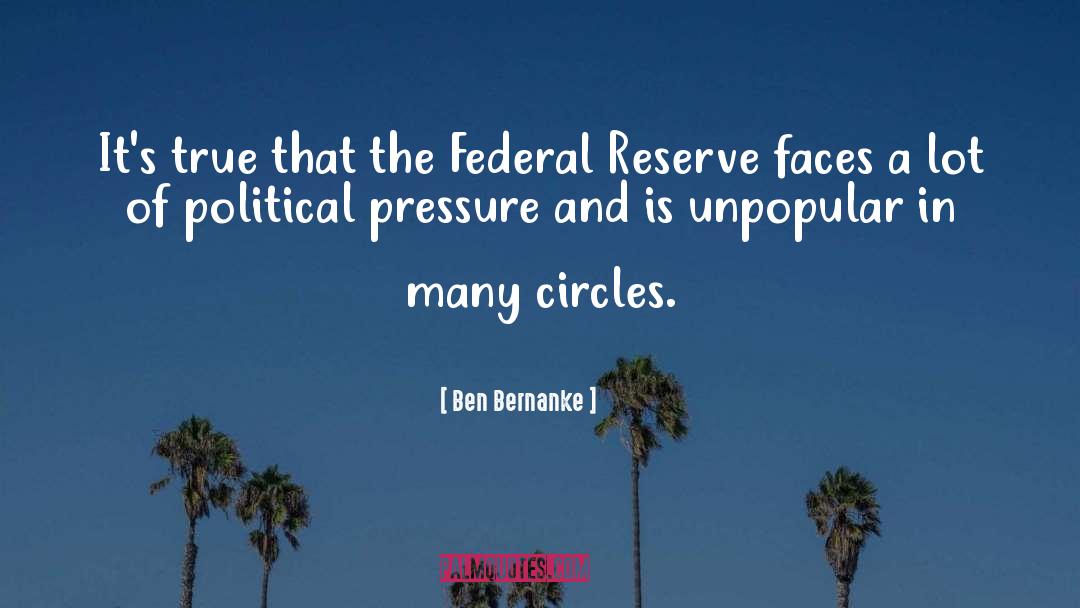 Federal Reserve quotes by Ben Bernanke