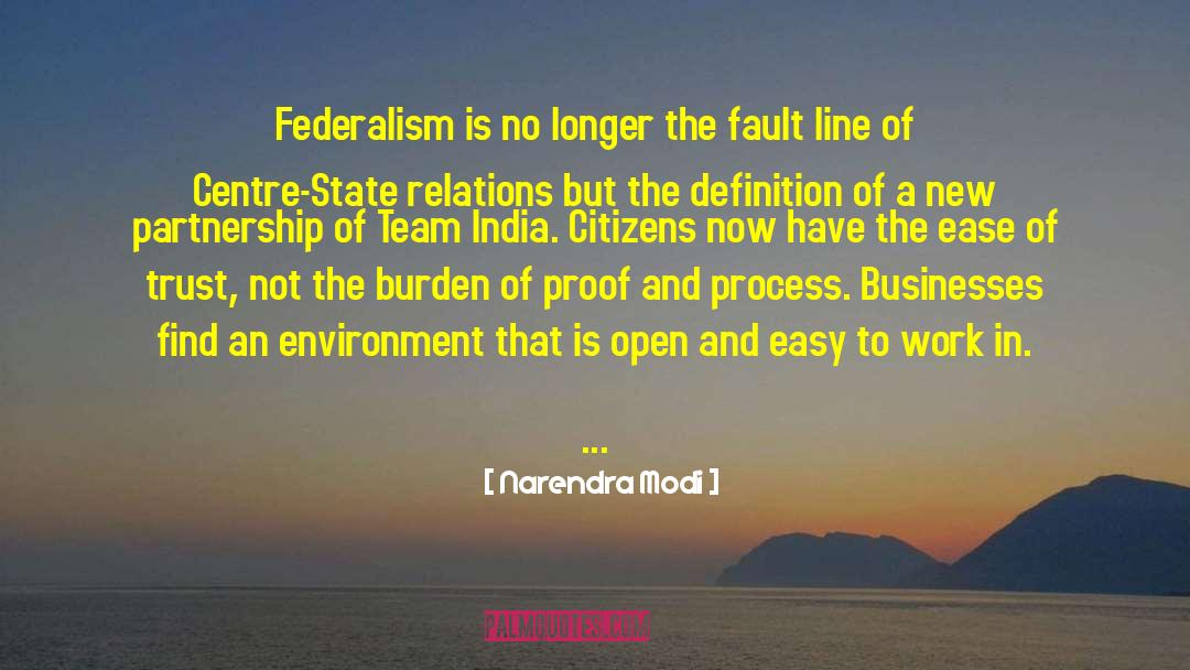 Federalism quotes by Narendra Modi