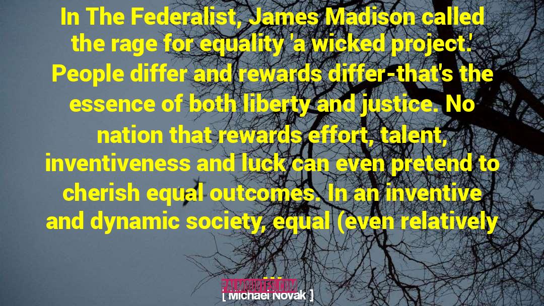 Federalist No 15 quotes by Michael Novak