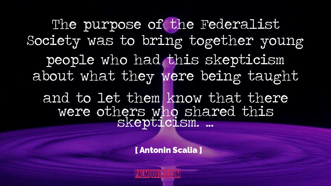 Federalist No 62 quotes by Antonin Scalia