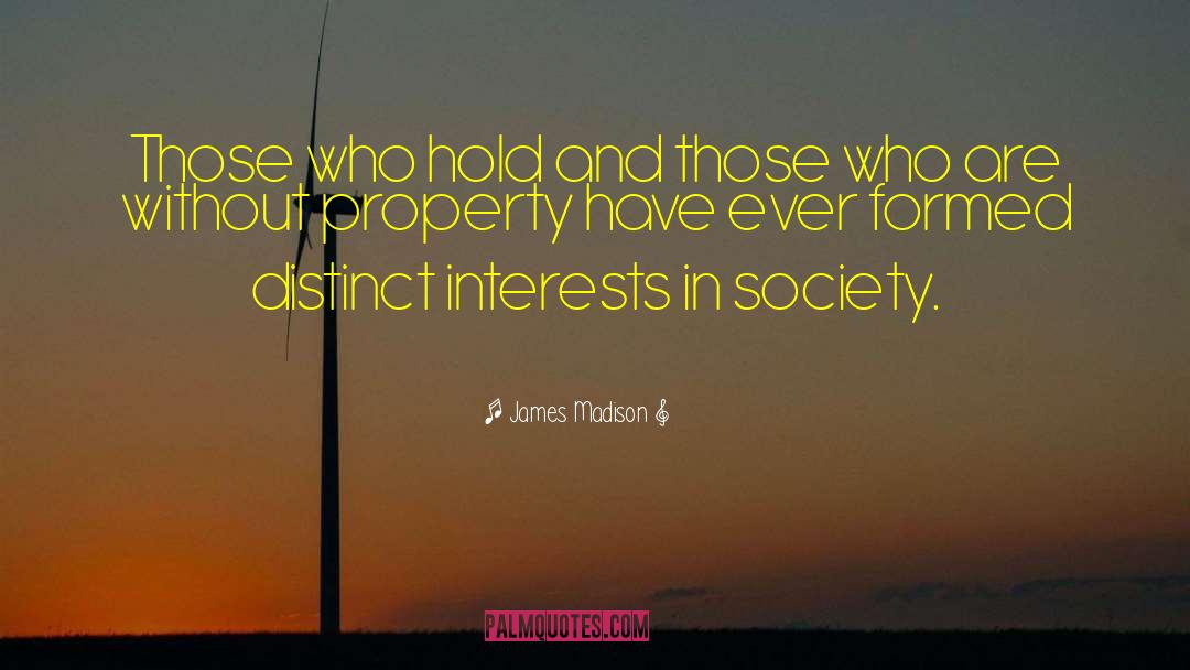 Federalist Papers quotes by James Madison