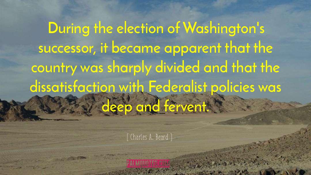 Federalist quotes by Charles A. Beard