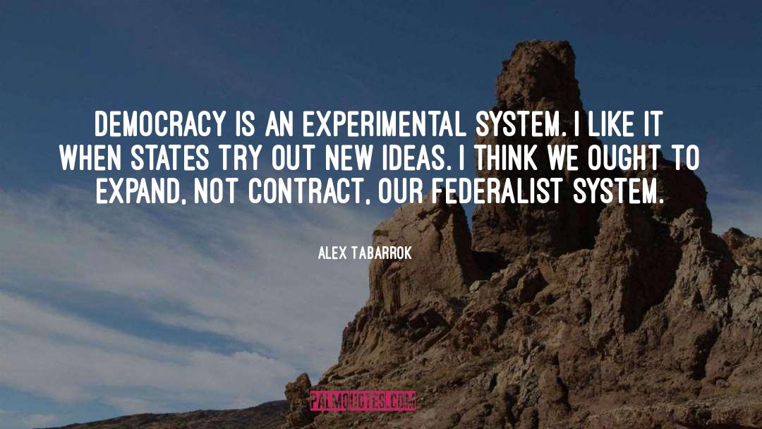 Federalist quotes by Alex Tabarrok
