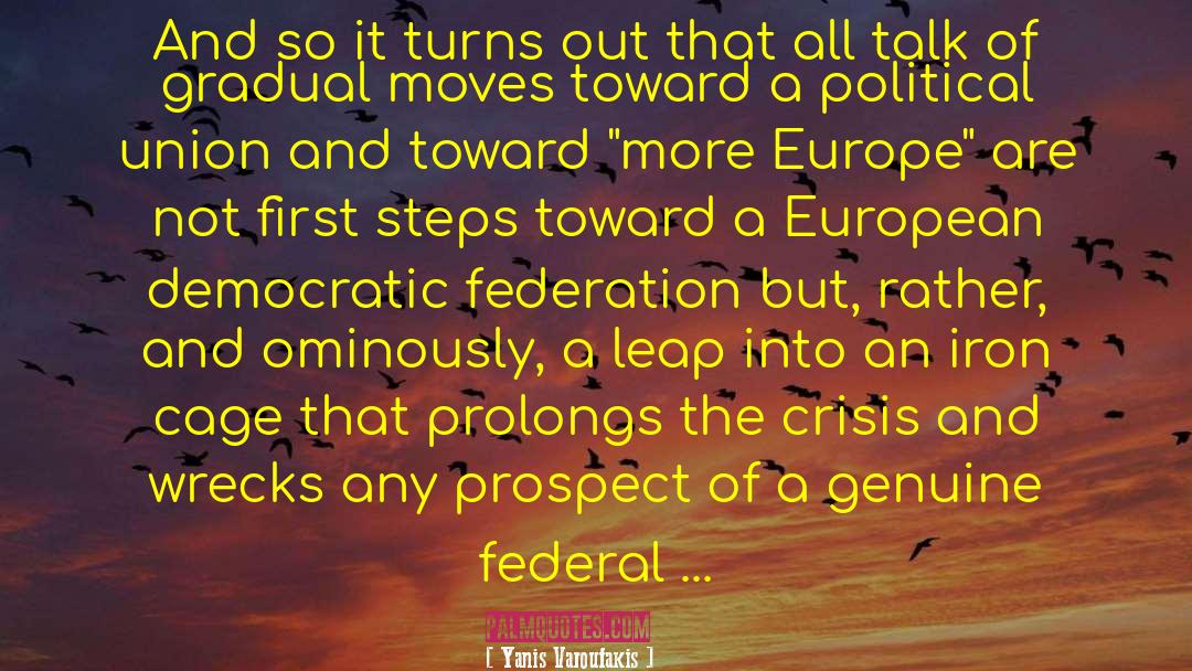 Federation quotes by Yanis Varoufakis