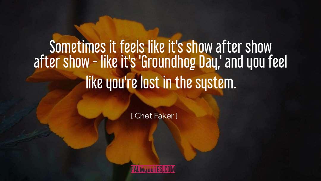 Federative System quotes by Chet Faker