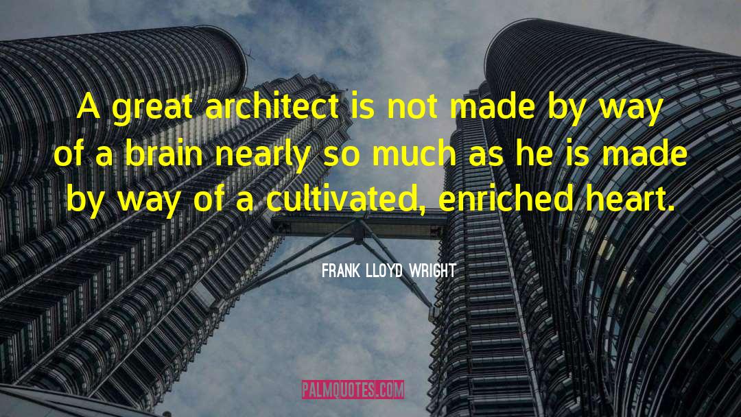 Fedorchak Architect quotes by Frank Lloyd Wright