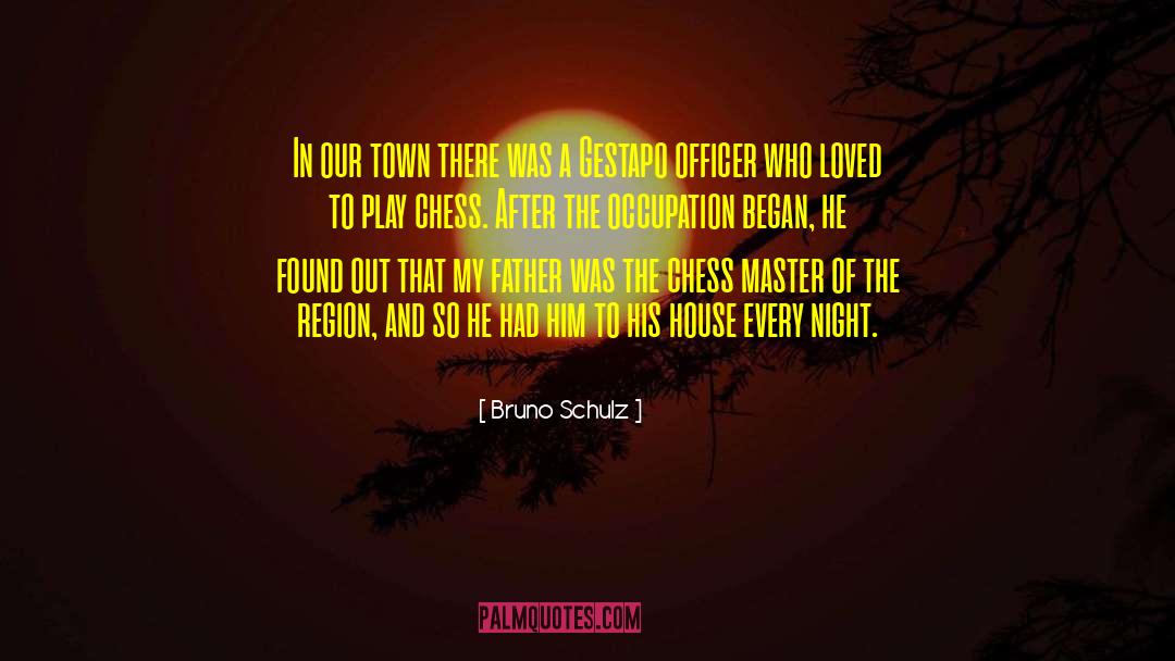 Fedorowicz Chess quotes by Bruno Schulz