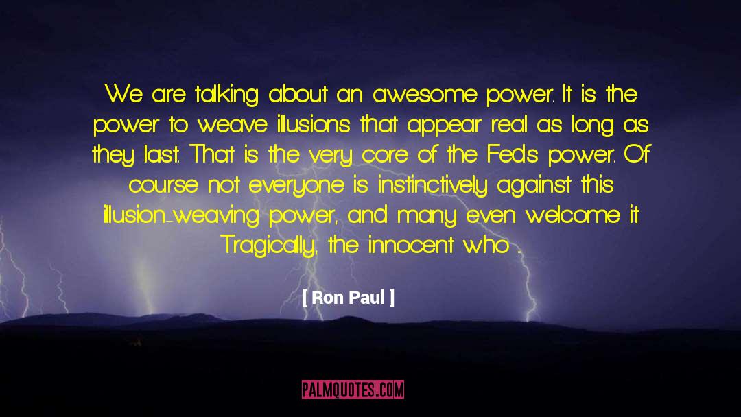 Feds quotes by Ron Paul