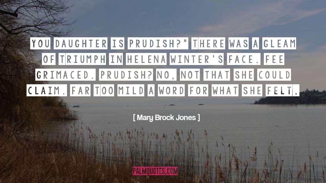 Fee quotes by Mary Brock Jones