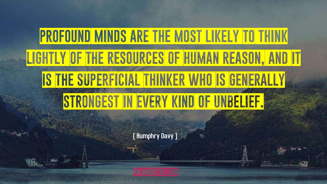 Feeble Minds quotes by Humphry Davy