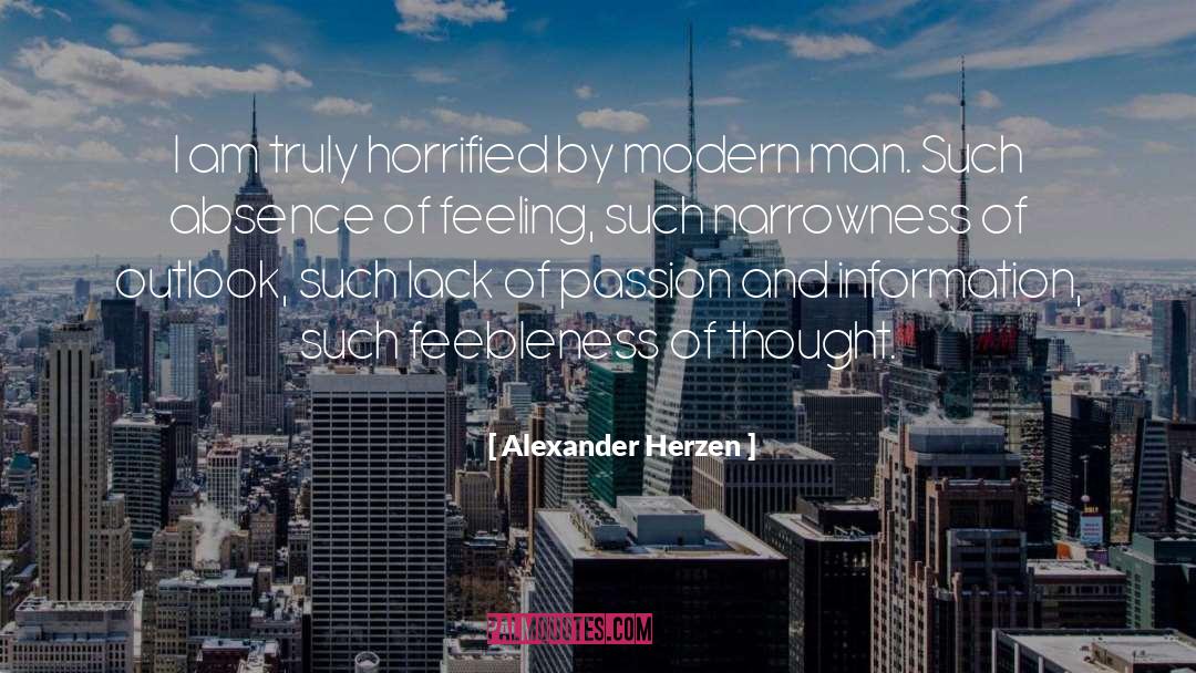 Feebleness quotes by Alexander Herzen