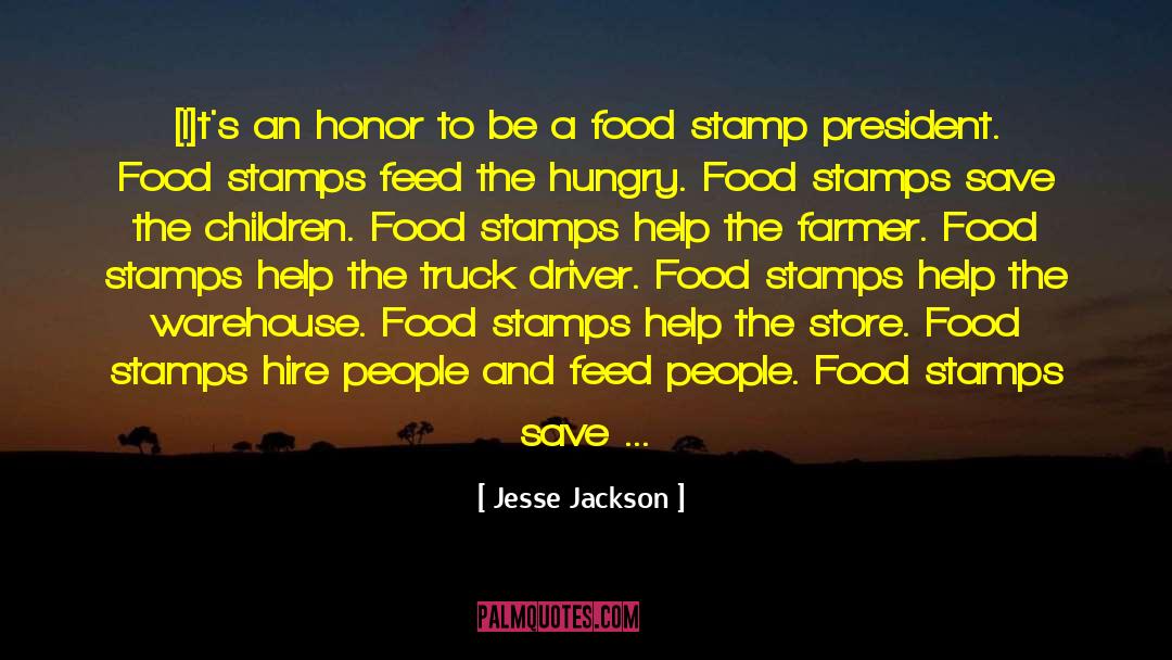 Feed The Animals quotes by Jesse Jackson